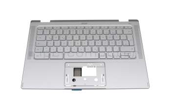 T033C1 Keyboard DE (german) silver with backlight