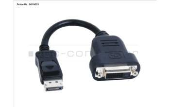 Fujitsu CABLE ADAPTER DISPLAY PORT-DVI for Fujitsu Esprimo A525-L