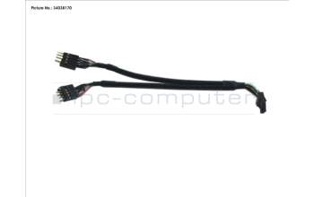 Fujitsu CABLE Y USB INT 10PIN for Fujitsu Celsius M7010