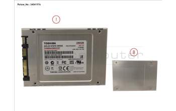 Fujitsu TOS:THNSNH256GCST SSD S3 256GB 2.5 SATA (7MM)