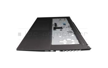 Topcase black original suitable for Sager Notebook NP6271J (NP70RNJS)