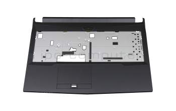 Topcase black original suitable for Sager Notebook NP6852 (N850HK1)