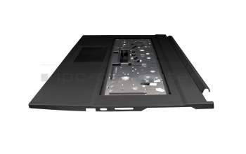 Topcase black original suitable for Sager Notebook NP7879PQ (NH77HPQ)