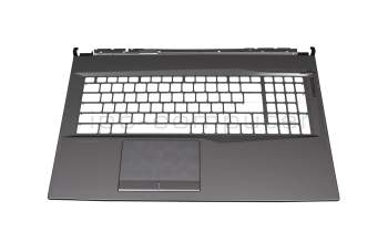 Topcase grey original suitable for MSI GP75 Leopard 10SFR (MS-17E7)