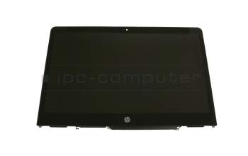 Touch-Display Unit 14.0 Inch (FHD 1920x1080) black original suitable for HP Pavilion x360 14-ba000