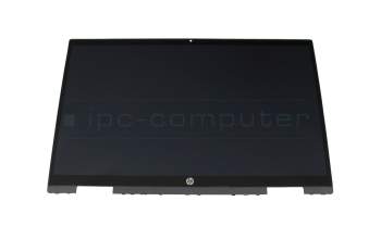 Touch-Display Unit 14.0 Inch (FHD 1920x1080) black original suitable for HP Pavilion x360 Convertible 14-dy0000