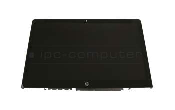 Touch-Display Unit 15.6 Inch (FHD 1920x1080) black original suitable for HP Pavilion x360 15-br000