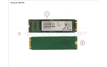 Fujitsu SSD S3 M.2 2280 256GB for Fujitsu Esprimo Q957