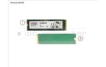 Fujitsu SSD PCIE M.2 2280 1TB PM981A for Fujitsu Esprimo G5010