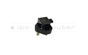 UK-plug (black) original suitable for Asus Transformer Book T302CA