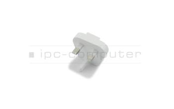 UK-plug (white) original suitable for Asus ZenFone 3 Zoom (ZE553KL)