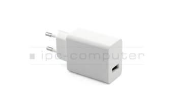 USB AC-adapter 18 Watt EU wallplug white original for Asus MeMo Pad (ME172V)