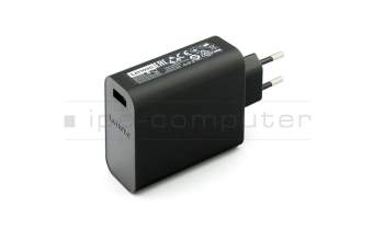USB AC-adapter 65 Watt EU wallplug original for Lenovo Yoga 3 1470 (80KQ)