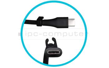 USB-C AC-adapter 100.0 Watt square original for MSI Prestige 16 A12UD (MS-1592)