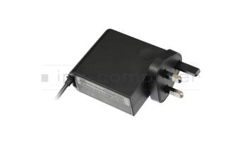 USB-C AC-adapter 45.0 Watt UK wallplug original for Lenovo ThinkPad L480 (20LS/20LT)