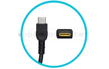 USB-C AC-adapter 45.0 Watt for Huawei MateBook X Pro (2020)