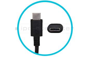 USB-C AC-adapter 45.0 Watt original for Acer Chromebook Spin 511 (R753TN)