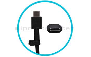 USB-C AC-adapter 45 Watt EU wallplug original for Asus Chromebook Tablet (CT100PA)