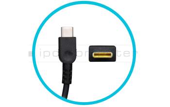 USB-C AC-adapter 65.0 Watt EU wallplug original for Lenovo IdeaPad Duet 5 12IRU8 (83B3)
