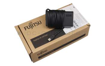 USB-C AC-adapter 65.0 Watt rounded original for Fujitsu LifeBook U7411