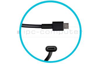 USB-C AC-adapter 65 Watt US wallplug for Huawei MateBook 13 2019/2020