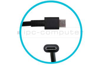USB-C AC-adapter 65 Watt normal original for HP Envy 13-bf0
