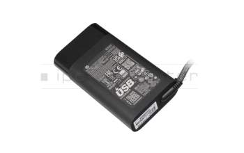 USB-C AC-adapter 65 Watt rounded original for HP Envy x360 15-cp0800