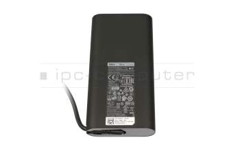 USB-C AC-adapter 90 Watt rounded original for Dell Latitude 12 (7290)