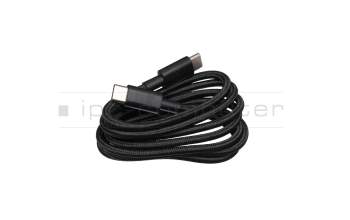 USB-C data / charging cable black original 1,00m suitable for Asus ROG Phone 3 (ZS661KS)