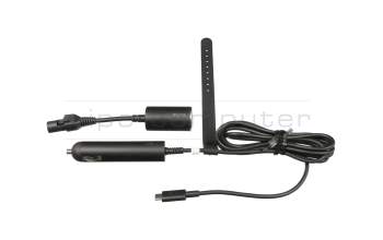 USB Car- / Aircraft-Adapter 65 Watt original for Dell Venue 8 Pro