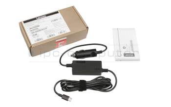 USB Car-Adapter 65 Watt original for Lenovo IdeaPad S540-13API (81XC)