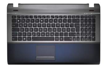 V111462DK1 original Asus keyboard incl. topcase DE (german) black/anthracite