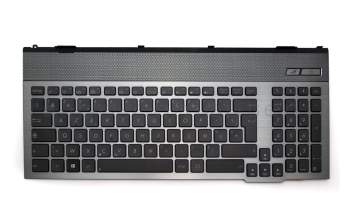 V132662AK2 original Asus keyboard incl. topcase FR (french) black/grey with backlight