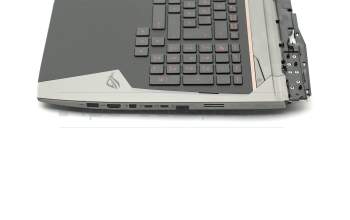 V153162AK1 original Sunrex keyboard incl. topcase DE (german) black/black with backlight