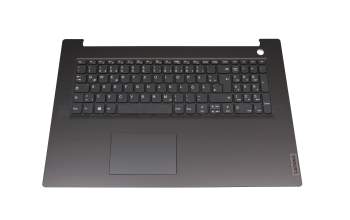 V161420AK1 original Lenovo keyboard incl. topcase DE (german) grey/black