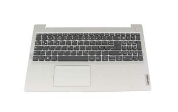 V161420CK1 original Sunrex keyboard incl. topcase DE (german) grey/silver