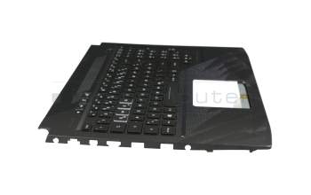V170146EK1 original Sunrex keyboard incl. topcase DE (german) black/black with backlight