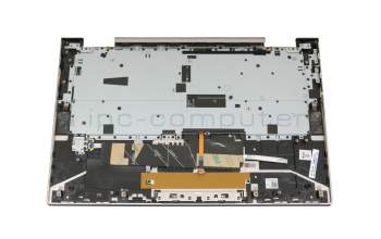 V172320DK1 original keyboard incl. topcase DE (german) silver/silver with backlight