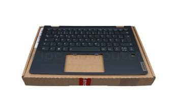 V172320HK1-GR original Lenovo keyboard incl. topcase DE (german) blue/blue with backlight (Abyss Blue)