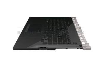 V184262AE1 original Asus keyboard incl. topcase DE (german) black/black with backlight