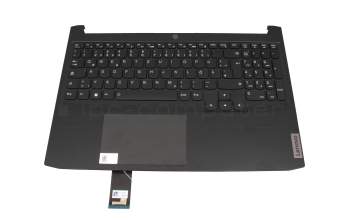 V193320EK2-GR original Lenovo keyboard incl. topcase DE (german) black/black with backlight