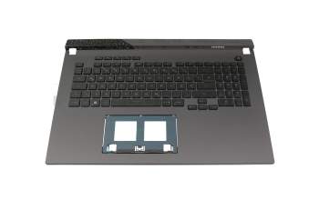 V202926GE1 original Sunrex keyboard incl. topcase DE (german) black/grey with backlight