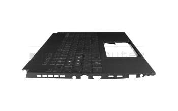 V210846LE1 original Sunrex keyboard incl. topcase DE (german) black/transparent/black with backlight