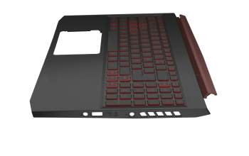 WK2023 original Acer keyboard incl. topcase DE (german) black/black/red with backlight