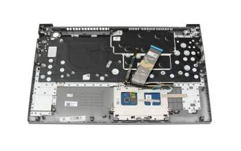 WKH52K original Lenovo keyboard incl. topcase US (english) grey/grey with backlight