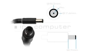 XXRRJ original Dell AC-adapter 240.0 Watt slim