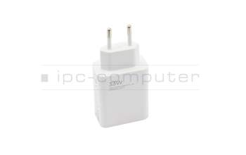 Xiaomi Mi 6 Plus original USB-C AC-adapter 33.0 Watt EU Wallplug white (Charging Combo Type-A)