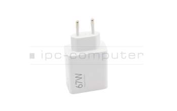 Xiaomi Redmi Note 7S original USB-C AC-adapter 67.0 Watt EU Wallplug white (Charging Combo Type-A)