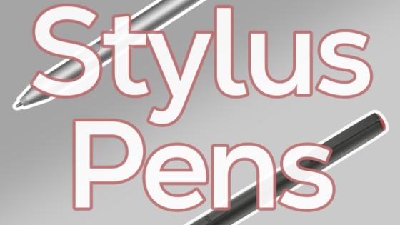 How do styluses work and what should be considered?