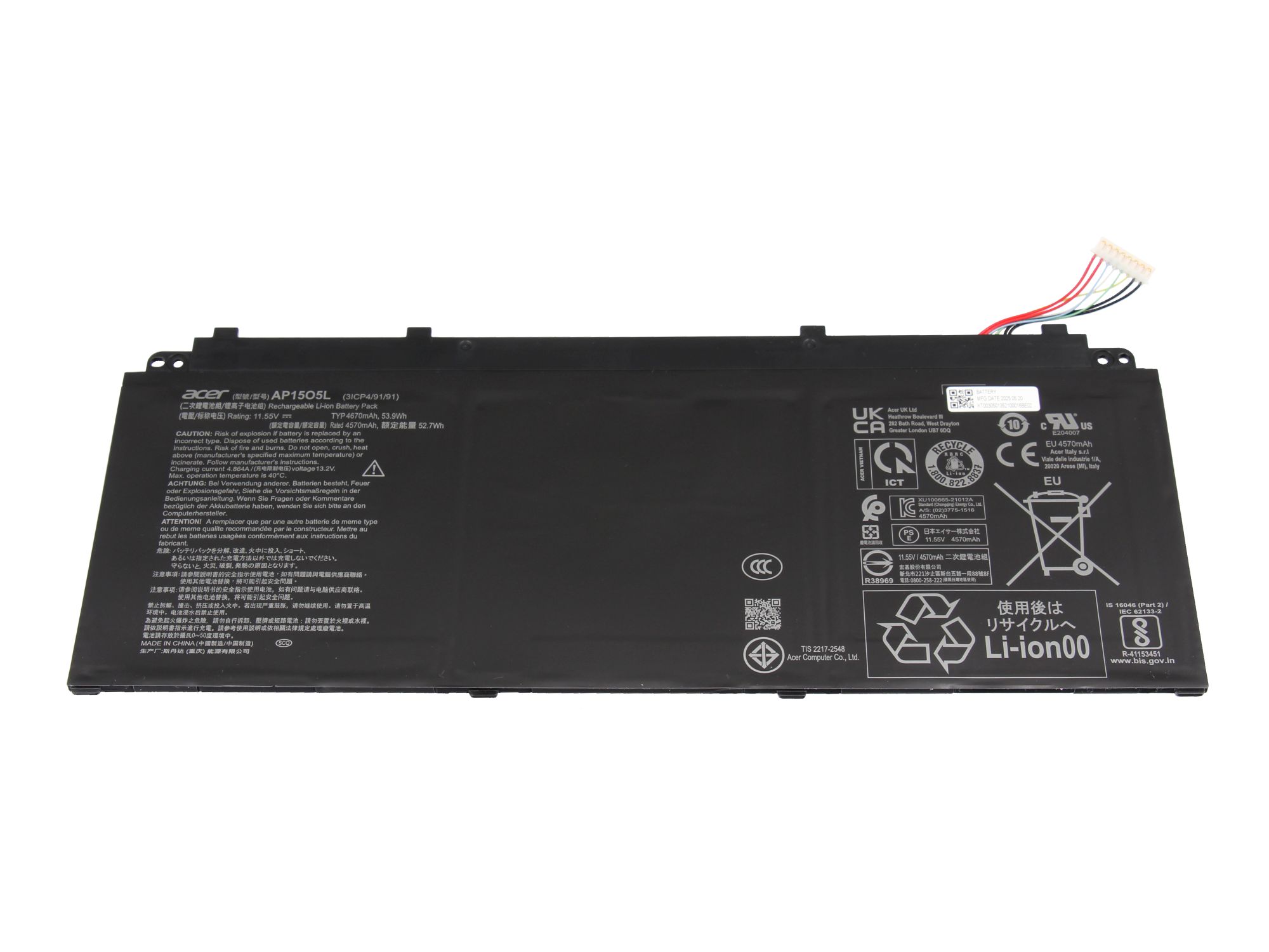 Informationen zur Produktsicherheit